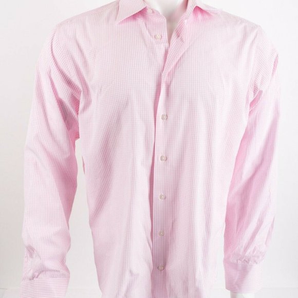 lorenzo uomo trim fit dress shirt